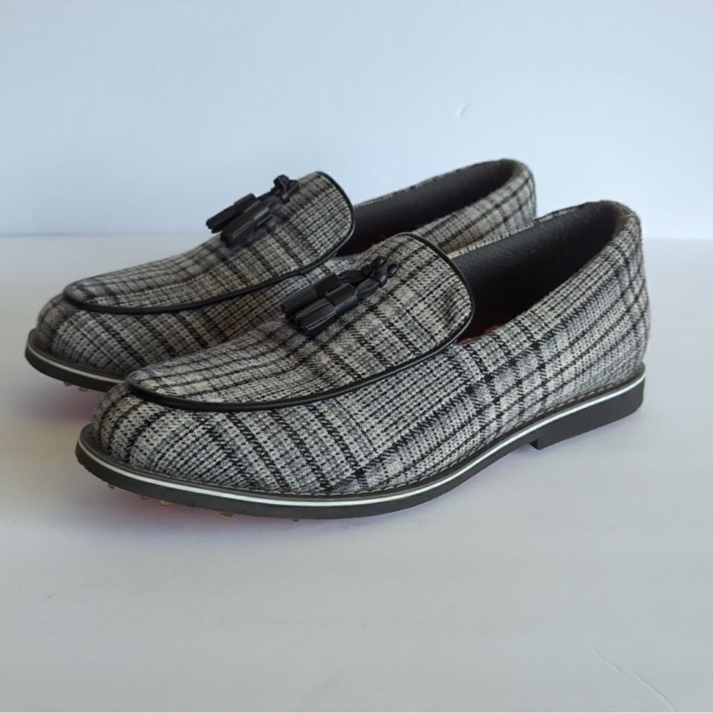 G/ FORE LEATHER & WOOL FABRIC WOMEN'S SHOES B17A